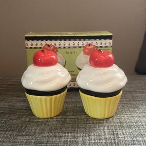 Cherry on top Salt and Pepper Shakers